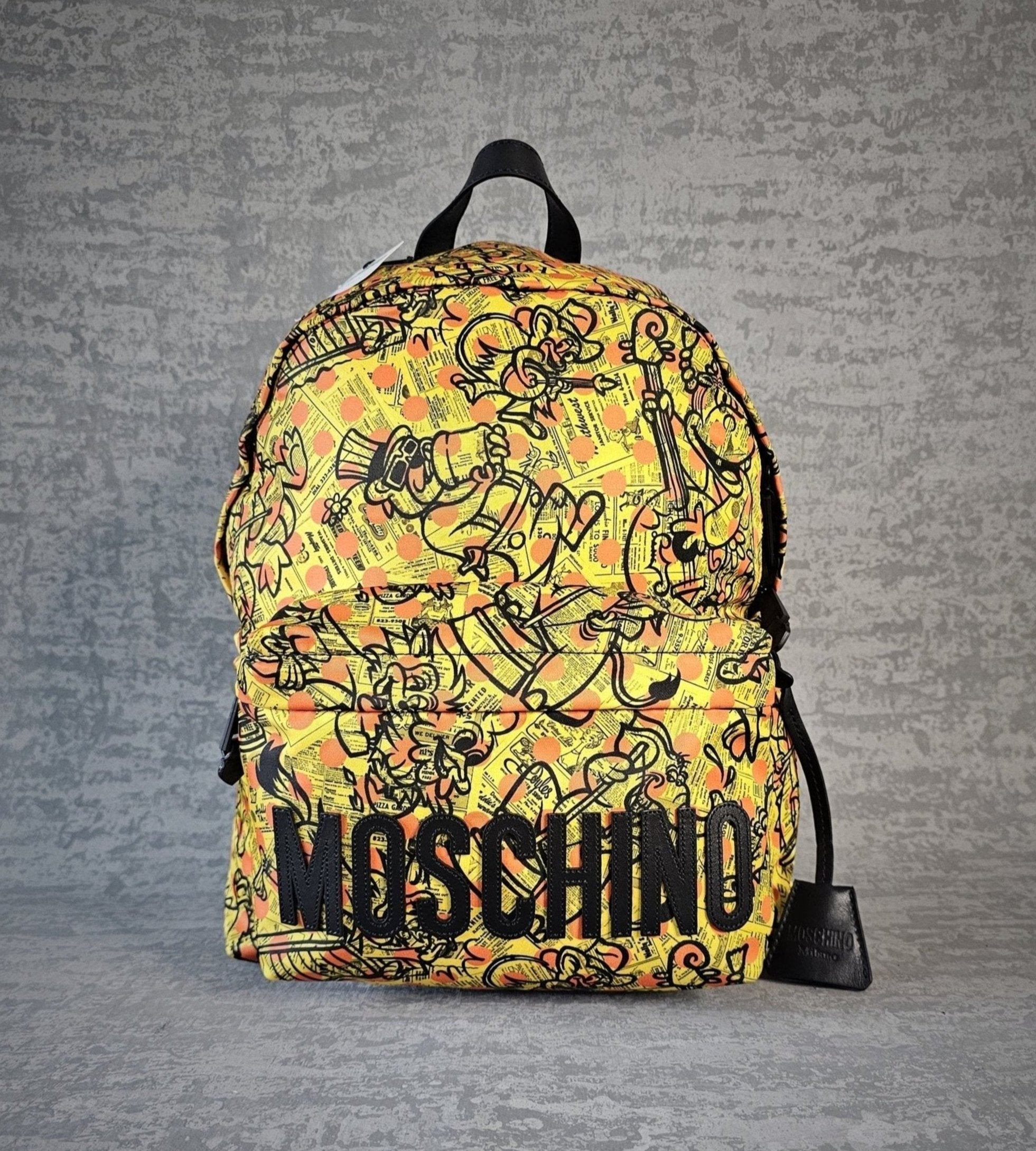 MOSCHINO COUTURE Cartoon Logo Backpack The Clothing Cave